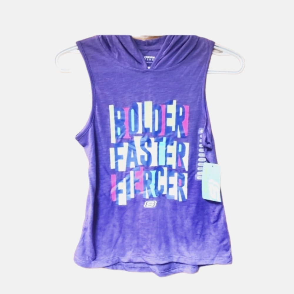 Sketchers top with hoodie for kids